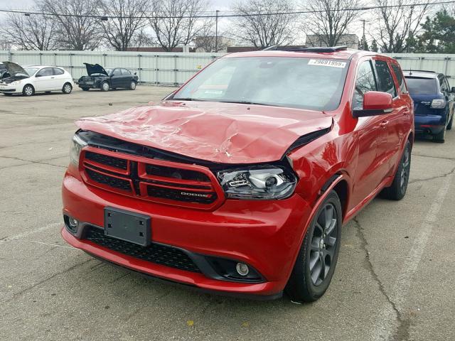 1C4SDJCT3HC704096 - 2017 DODGE DURANGO R/ RED photo 2