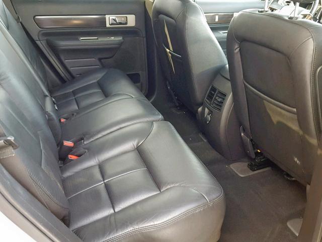 2LMDU88C97BJ23713 - 2007 LINCOLN MKX WHITE photo 6