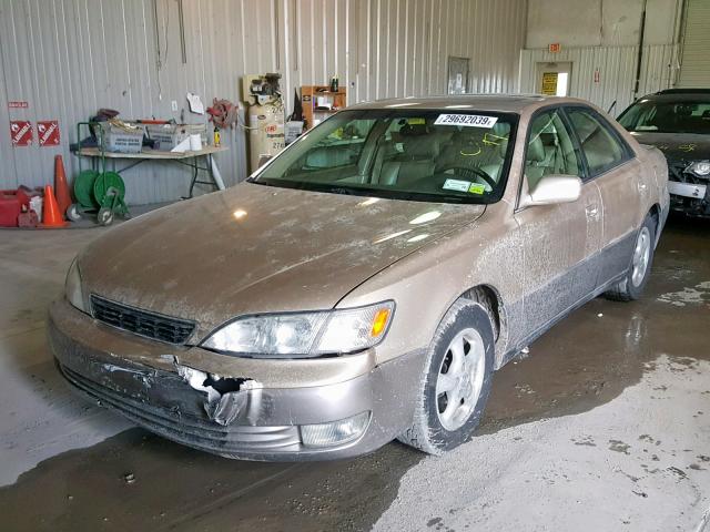 JT8BF28G3X5059933 - 1999 LEXUS ES 300 BEIGE photo 2