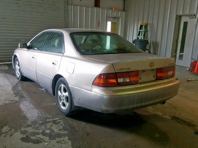 JT8BF28G3X5059933 - 1999 LEXUS ES 300 BEIGE photo 3