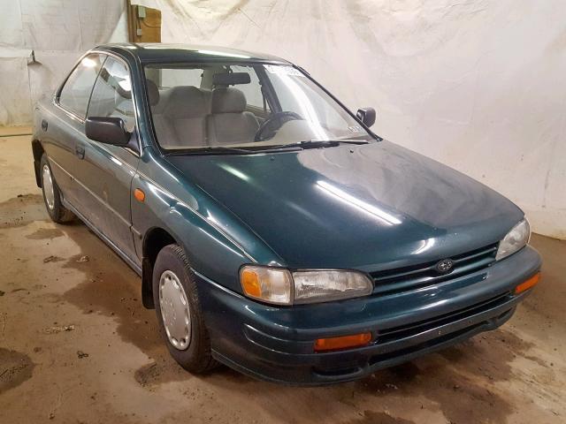 JF1GC2448PK523804 - 1993 SUBARU IMPREZA L GREEN photo 1