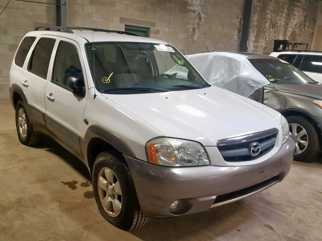 4F2YZ94133KM45373 - 2003 MAZDA TRIBUTE LX WHITE photo 1