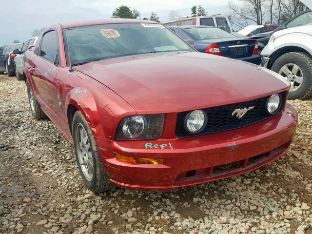 1ZVFT82H955136024 - 2005 FORD MUSTANG GT RED photo 1