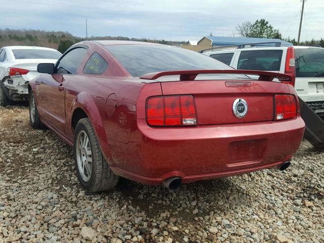 1ZVFT82H955136024 - 2005 FORD MUSTANG GT RED photo 3