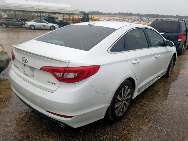 5NPE34AFXFH104322 - 2015 HYUNDAI SONATA SPORT  photo 4