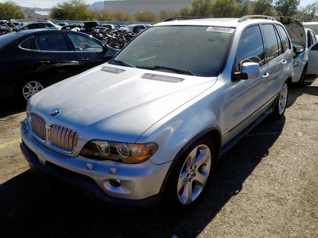 5UXFB53514LV04603 - 2004 BMW X5 4.4I  photo 2