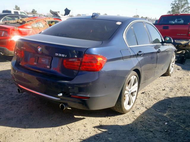 WBA3B9C55DF587668 - 2013 BMW 335 XI BLUE photo 4