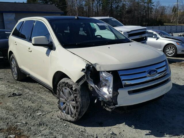 2FMDK48C77BA26049 - 2007 FORD EDGE SEL WHITE photo 1