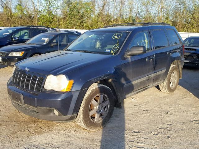 1J8GR48K49C532633 - 2009 JEEP GRAND CHER BLUE photo 2