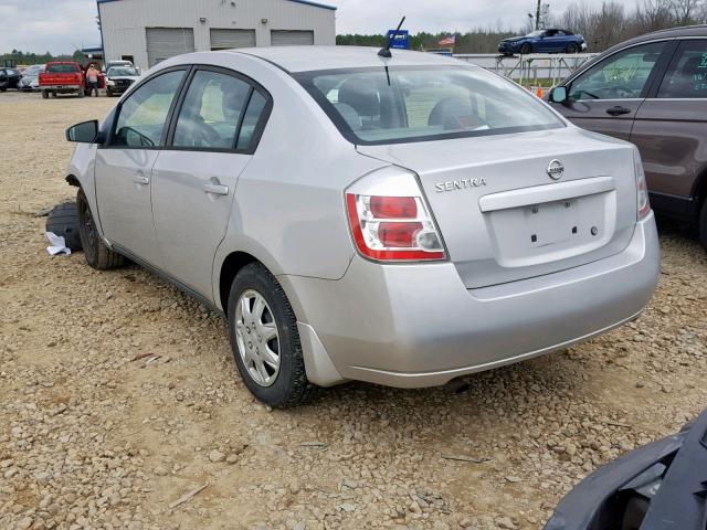 3N1AB61E39L642839 - 2009 NISSAN SENTRA 2.0 SILVER photo 3