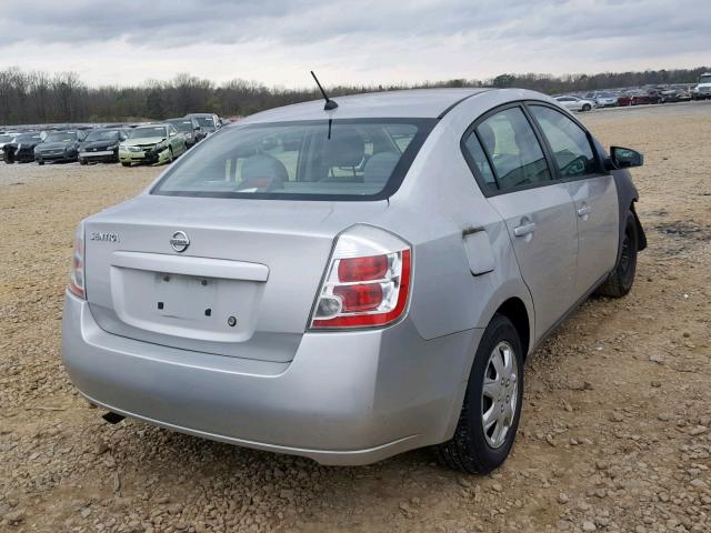 3N1AB61E39L642839 - 2009 NISSAN SENTRA 2.0 SILVER photo 4