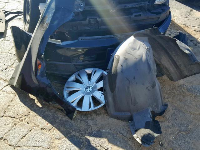 3VW2K7AJ3BM019349 - 2011 VOLKSWAGEN JETTA BASE BLACK photo 9