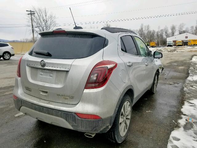 KL4CJESB0HB101782 - 2017 BUICK ENCORE PRE SILVER photo 4