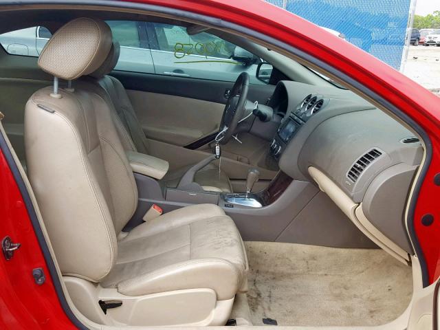 1N4BL2EP0AC165215 - 2010 NISSAN ALTIMA SR RED photo 5