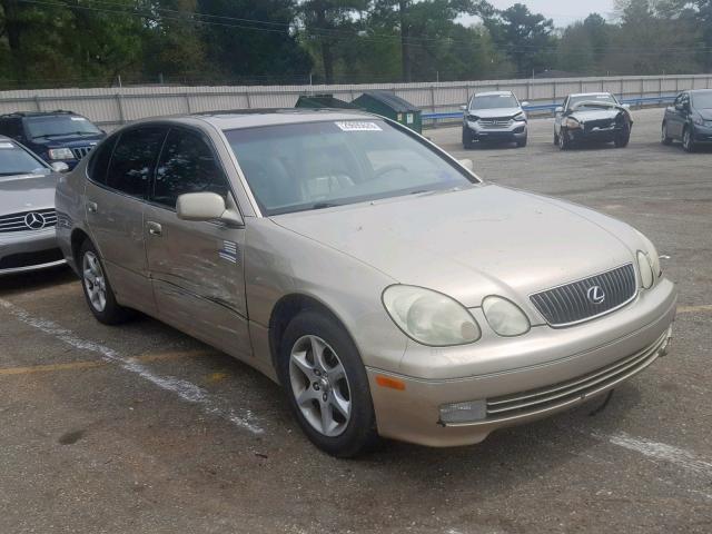 JT8BD69S410147863 - 2001 LEXUS GS 300 GOLD photo 1