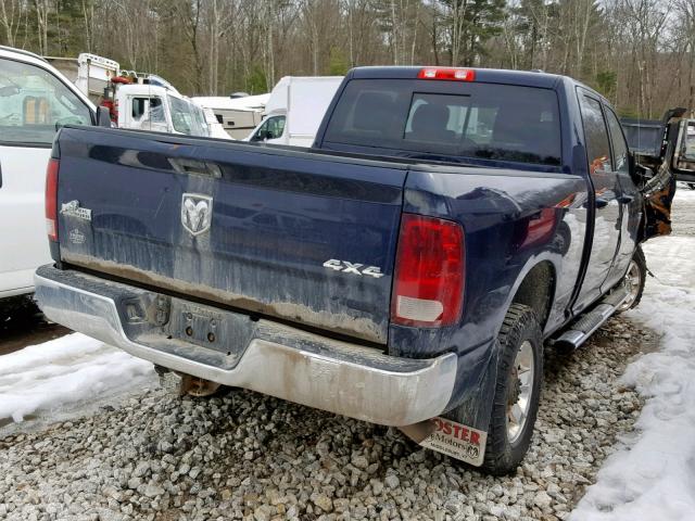 3C63D3DL1CG267825 - 2012 DODGE RAM 3500 S BLUE photo 4