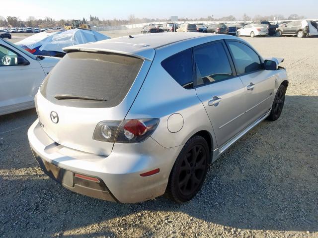 JM1BK344181776578 - 2008 MAZDA 3 HATCHBACK  photo 4