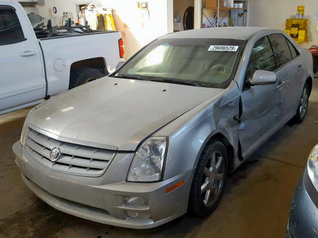 1G6DC67A160114806 - 2006 CADILLAC STS SILVER photo 2