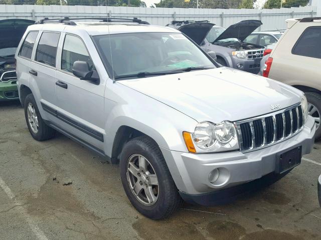 1J4HR48N95C608583 - 2005 JEEP GRAND CHER SILVER photo 1