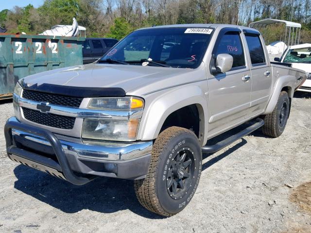 1GCDS13E598100649 - 2009 CHEVROLET COLORADO SILVER photo 2