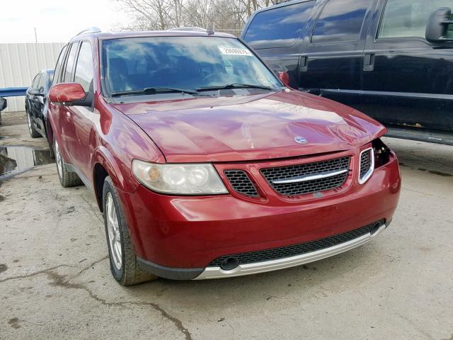 5S3ET13S572805369 - 2007 SAAB 9-7X 4.2I MAROON photo 1