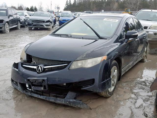 2HHFD55747H202621 - 2007 ACURA CSX PREMIU BLACK photo 2