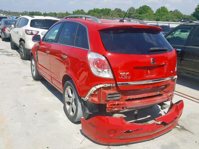 3GSCL13769S625497 - 2009 SATURN VUE REDLIN RED photo 3