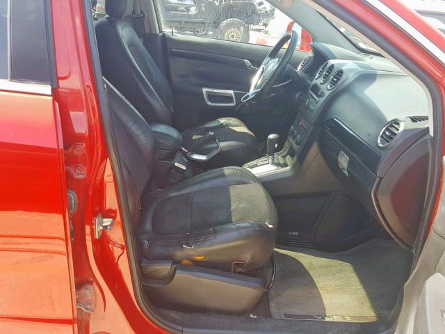 3GSCL13769S625497 - 2009 SATURN VUE REDLIN RED photo 5