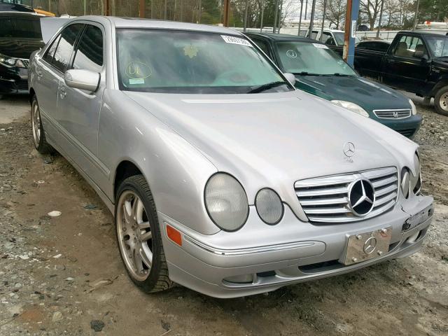 WDBJF65J71B209554 - 2001 MERCEDES-BENZ E 320 SILVER photo 1