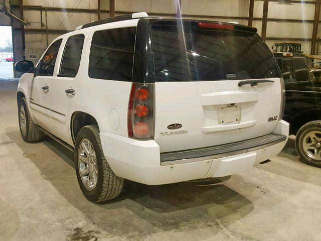 1GKFK63848J106244 - 2008 GMC YUKON DENA WHITE photo 3