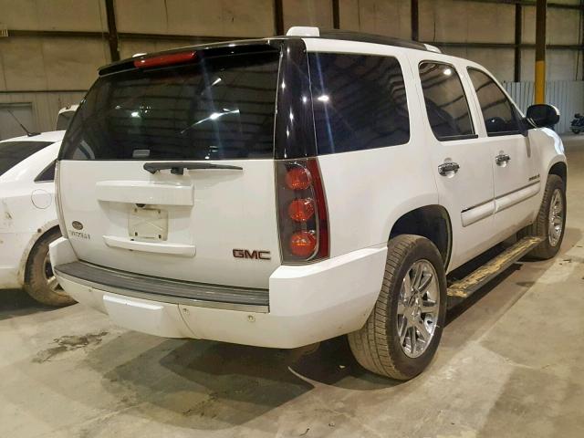 1GKFK63848J106244 - 2008 GMC YUKON DENA WHITE photo 4