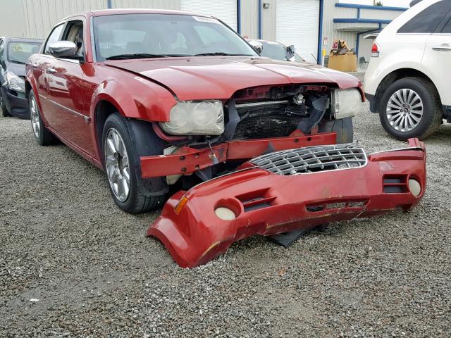 2C3KA63H17H604208 - 2007 CHRYSLER 300C RED photo 1