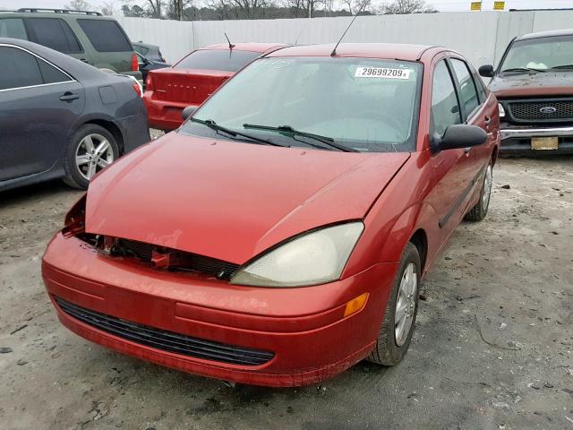 1FAFP33P63W334475 - 2003 FORD FOCUS LX RED photo 2