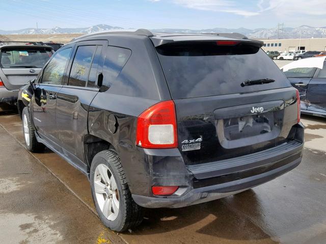 1C4NJDBB2CD632908 - 2012 JEEP COMPASS SP BLACK photo 3