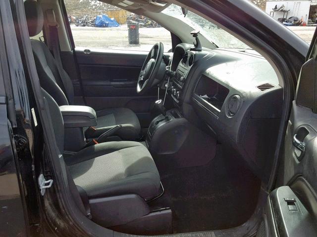 1C4NJDBB2CD632908 - 2012 JEEP COMPASS SP BLACK photo 5