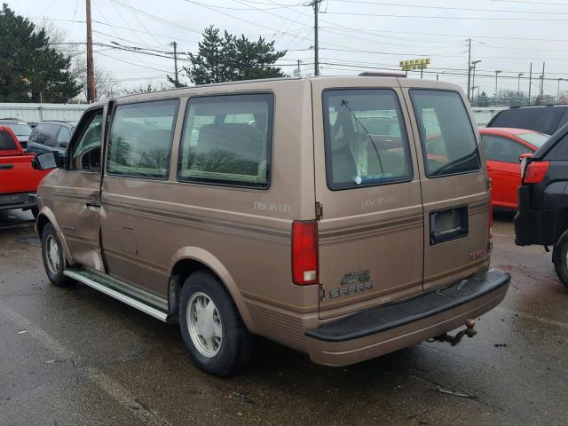 1GDDM19W5WB534607 - 1998 GMC SAFARI XT TAN photo 3