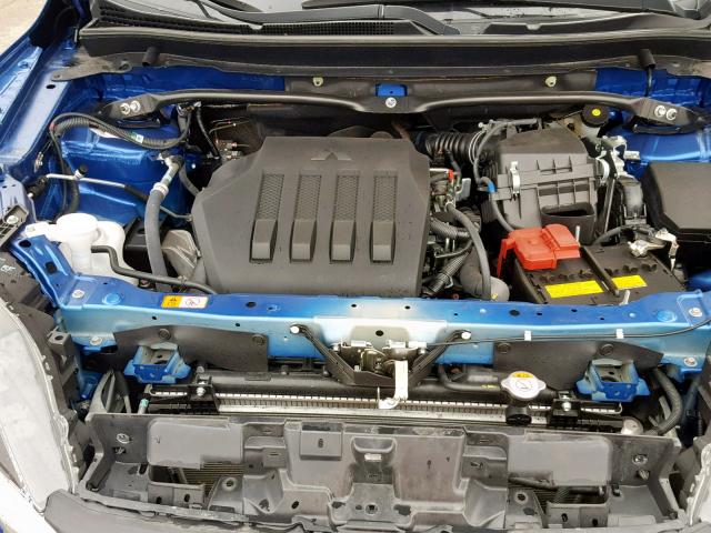 JA4AT4AA8JZ050498 - 2018 MITSUBISHI ECLIPSE CR BLUE photo 7