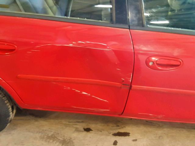 1B3ES46C71D101458 - 2001 DODGE NEON SE RED photo 9