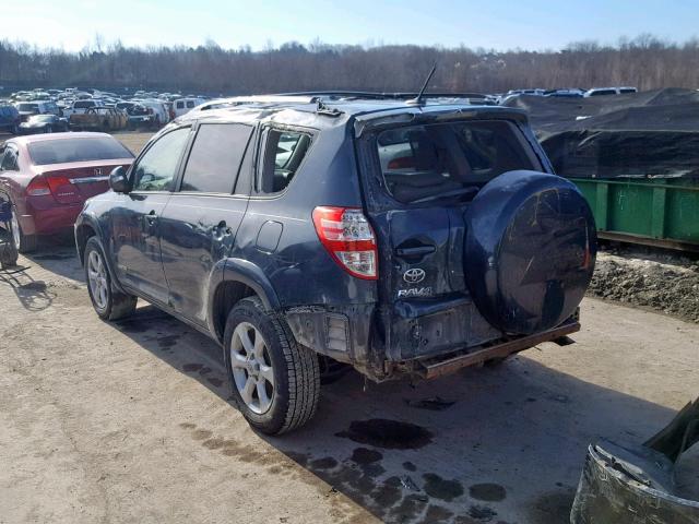 2T3DF4DV1BW093249 - 2011 TOYOTA RAV4 LIMIT BLUE photo 3