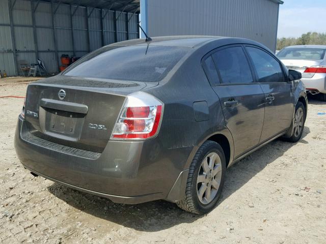 3N1AB61E27L664411 - 2007 NISSAN SENTRA 2.0 CHARCOAL photo 4