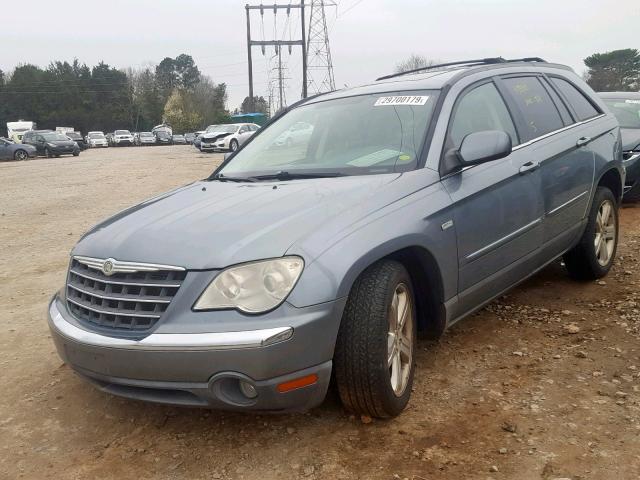 2A8GF68X17R196640 - 2007 CHRYSLER PACIFICA T BLUE photo 2