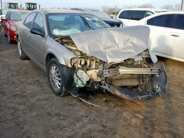 1C3EL46T33N562749 - 2003 CHRYSLER SEBRING LX TAN photo 1