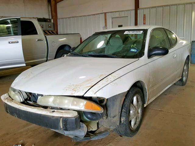 1G3NL12E24C226931 - 2004 OLDSMOBILE ALERO GL WHITE photo 2