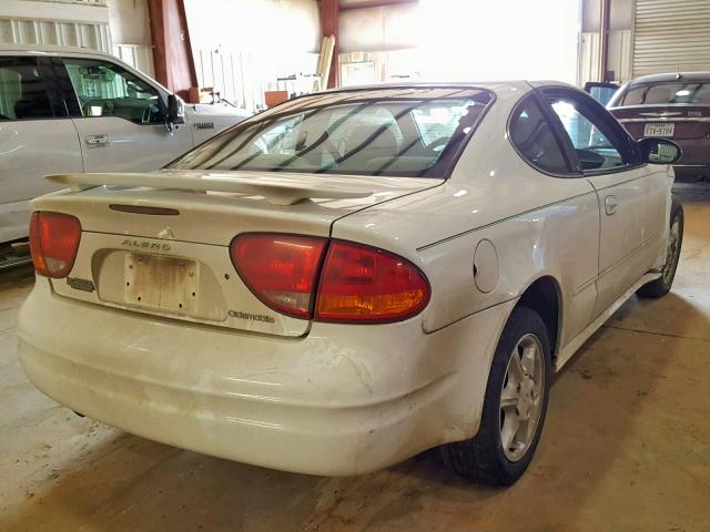 1G3NL12E24C226931 - 2004 OLDSMOBILE ALERO GL WHITE photo 4