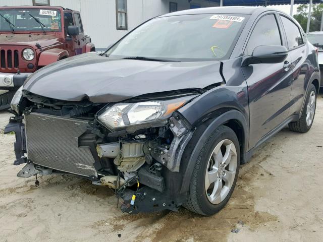 3CZRU5H59GM734811 - 2016 HONDA HR-V EX GRAY photo 2