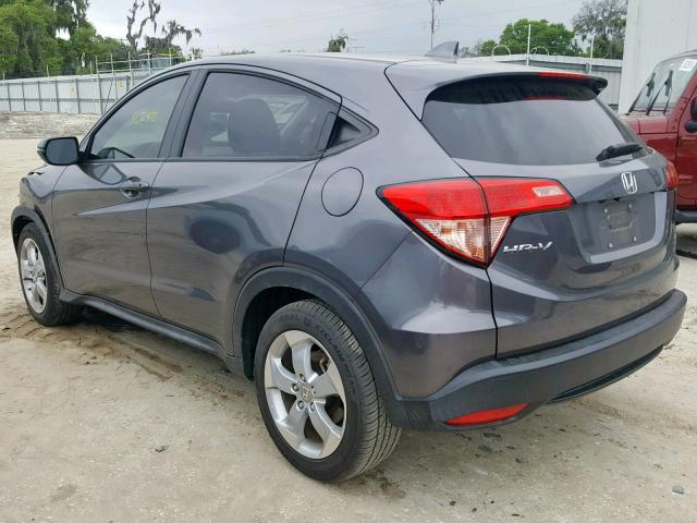 3CZRU5H59GM734811 - 2016 HONDA HR-V EX GRAY photo 3