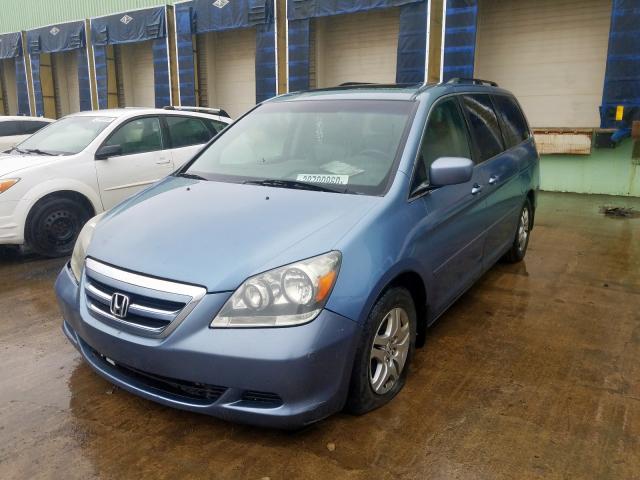 5FNRL38787B029565 - 2007 HONDA ODYSSEY EXL  photo 2