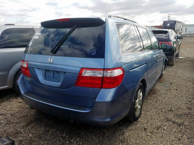 5FNRL38787B029565 - 2007 HONDA ODYSSEY EXL  photo 4