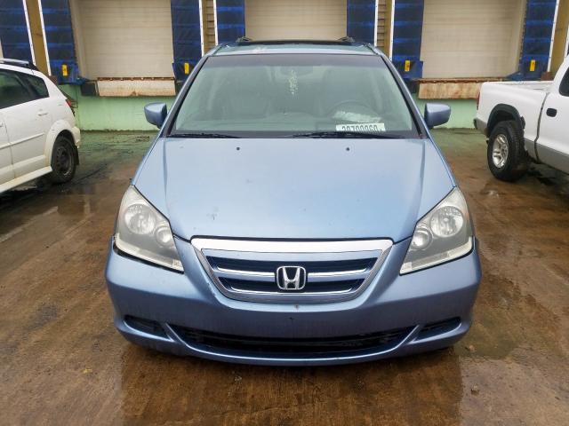 5FNRL38787B029565 - 2007 HONDA ODYSSEY EXL  photo 9