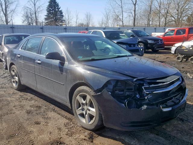 1G1ZB5E01CF220765 - 2012 CHEVROLET MALIBU LS BLACK photo 1